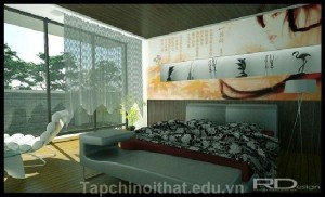 Phòng ngủ kiểu Trung Hoa