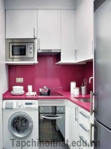 Ngắm căn hộ 45m² sử dụng gam tím hồng mà không "sến"