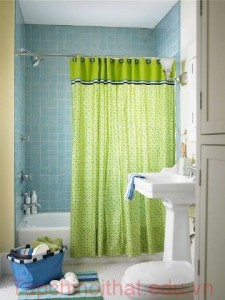 Kết hợp màu sắc tạo phong cách cho phòng tắm