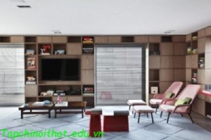 Thiết kế căn hộ ‘Penthouse’ đầy màu sắc