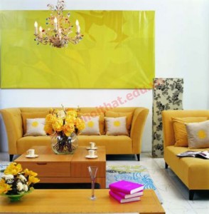 Đặt sofa hình chữ U mang lại thịnh vượng