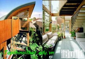 Thiết kế nhà đẹp thân thiện với môi trường